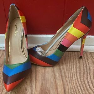 🌈 Rainbow Jubilee Heels 👠